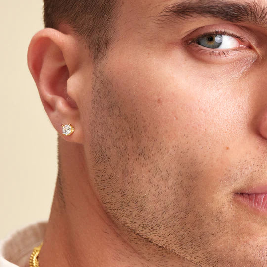 Classic Stud Earrings - Gold