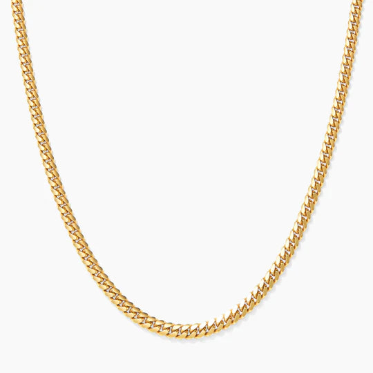 Miami Cuban Link - 3mm 18k Solid Gold