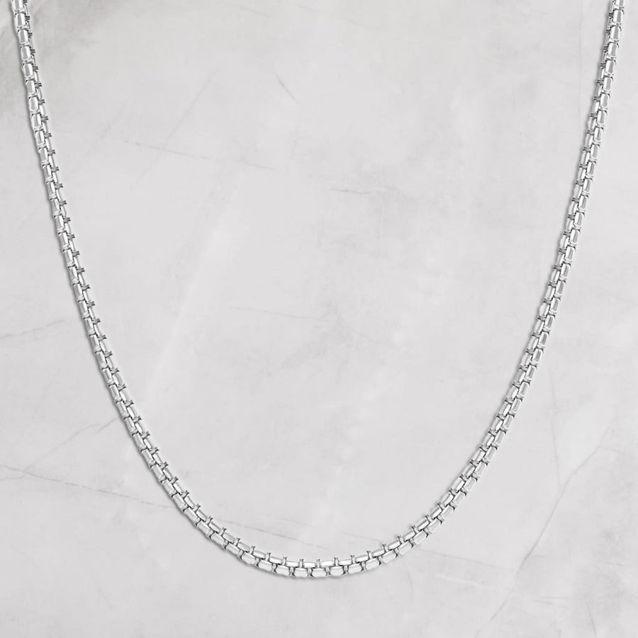 Infinity Chain - 2mm White Gold