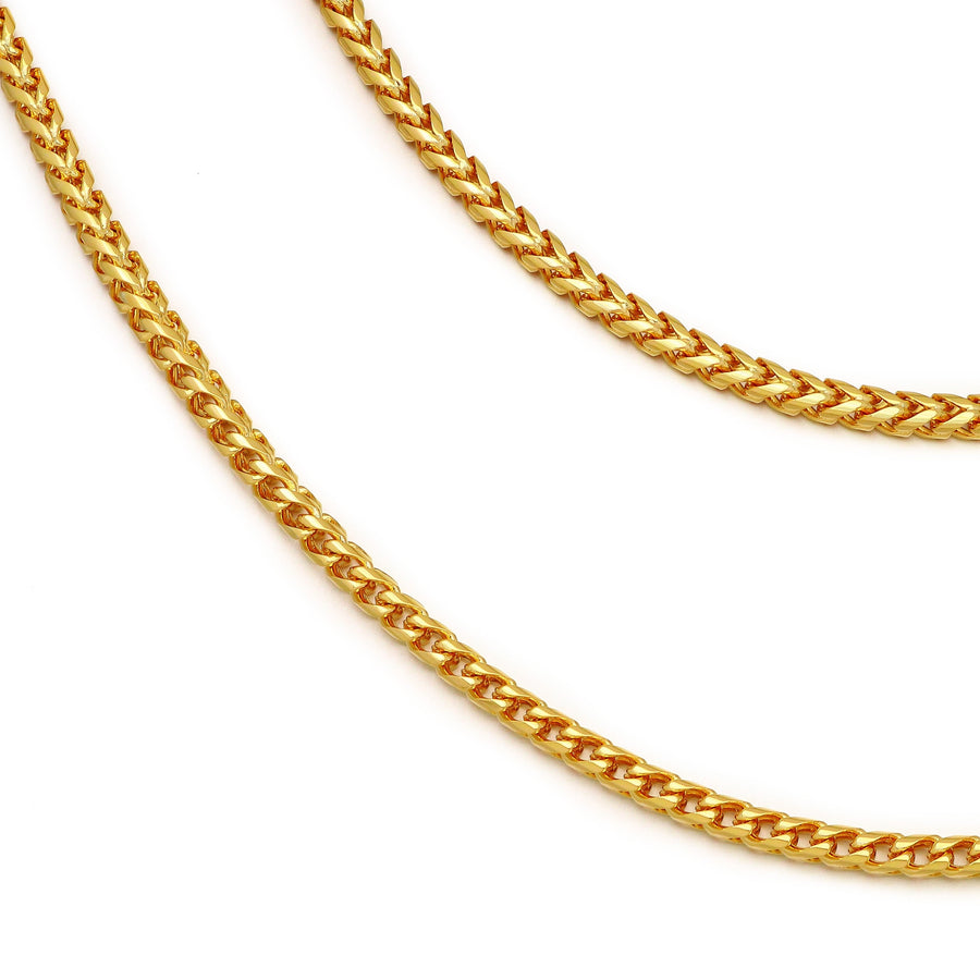 Corvo Necklace - 3mm Gold