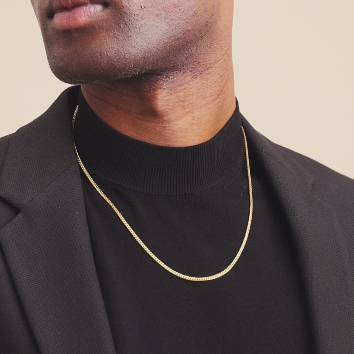 Miami Cuban Link - 3mm 18k Solid Gold