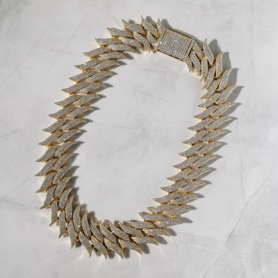 Frenzy Necklace - 30mm Gold