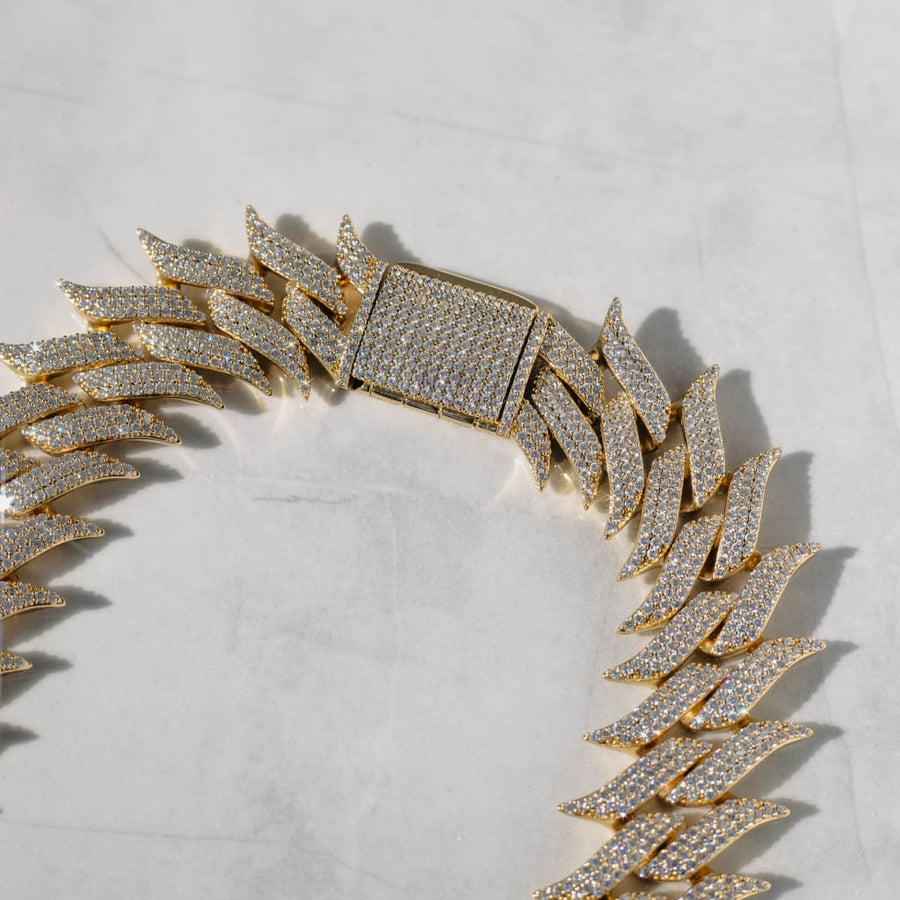 Frenzy Necklace - 30mm Gold