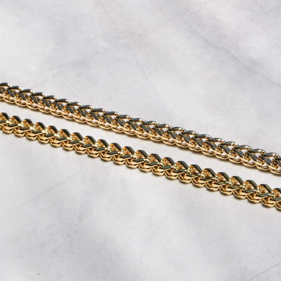 Corvo Necklace - 6mm Gold